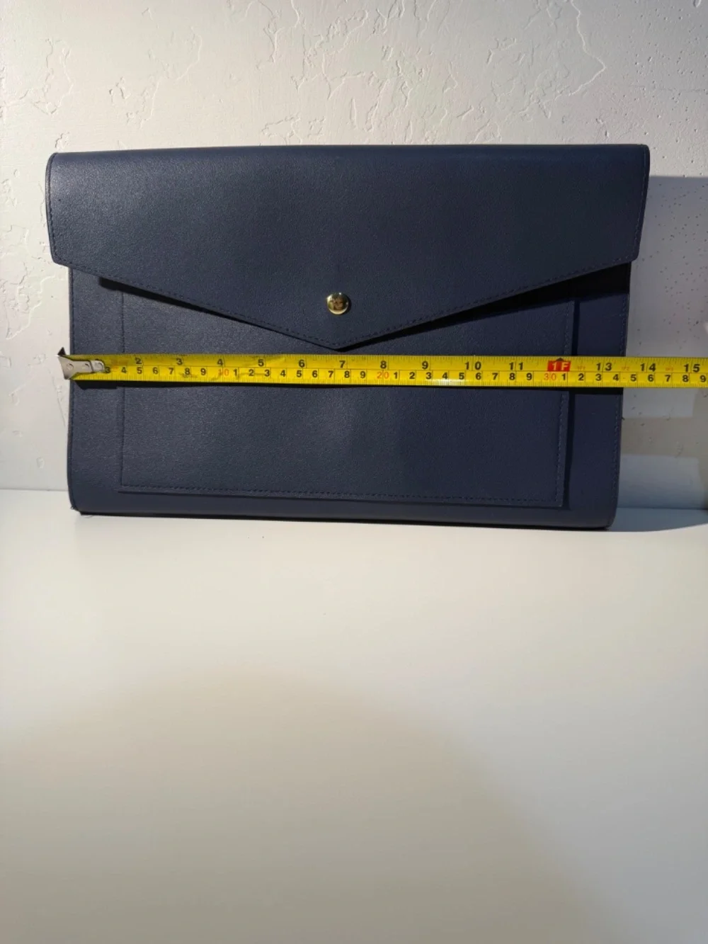 Glass Ladder & Co Megan Vegan Leather Portfolio Clutch Black 13